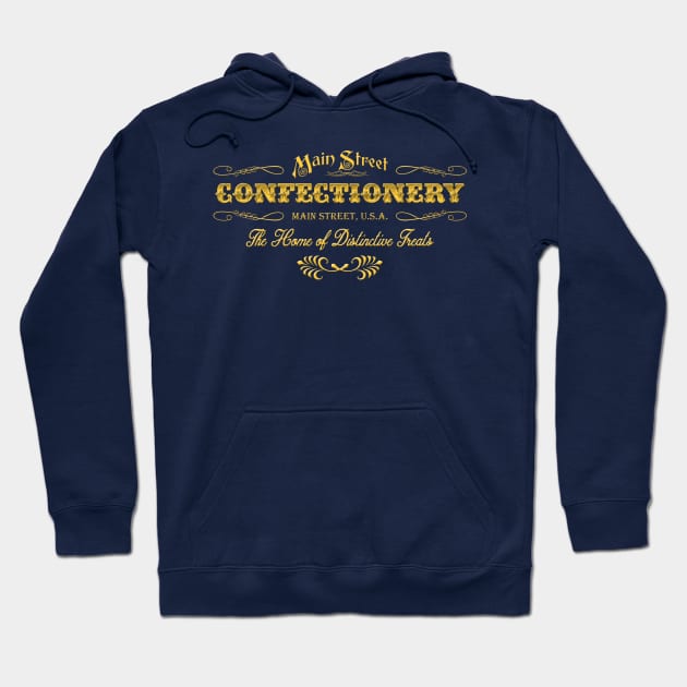 Main Street Confectionery Hoodie by Mouse Magic with John and Joie